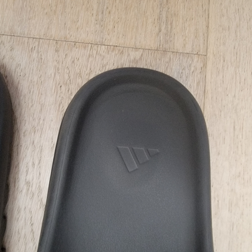 Adidas Black Slide Sandals - Picture 2 of 4